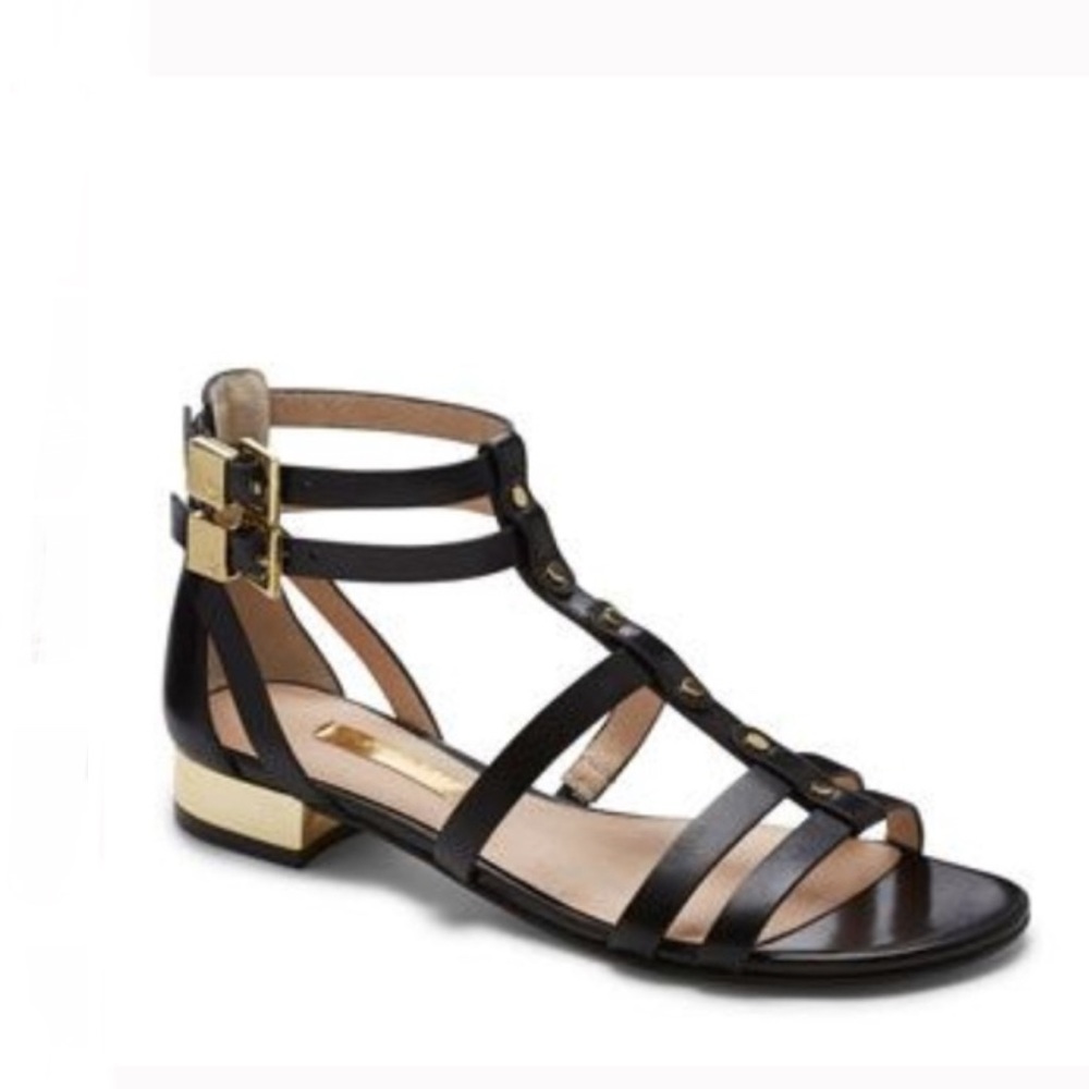 Louise et Cie Black Apolla Gladiator Sandals